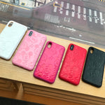 Coque iPhone en Cuir Mickey